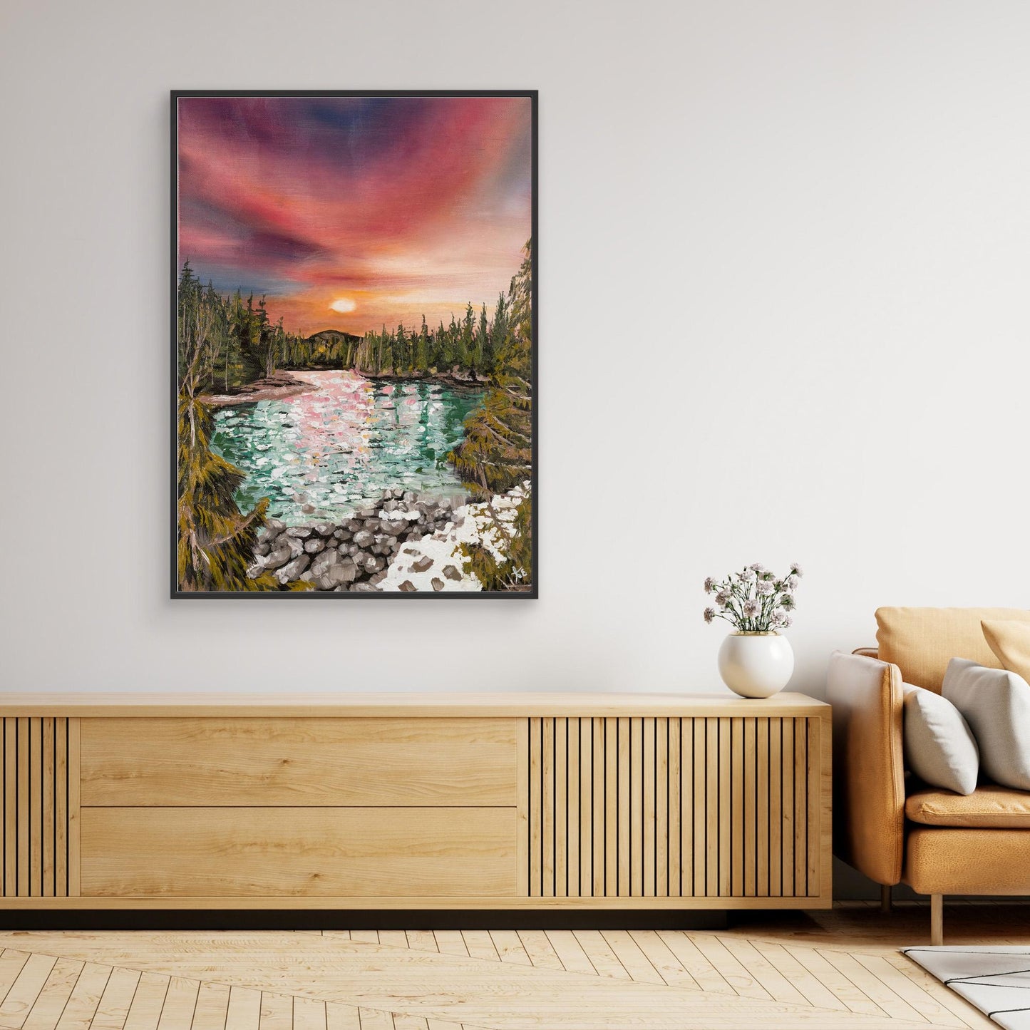 Golden Hour on the Lake