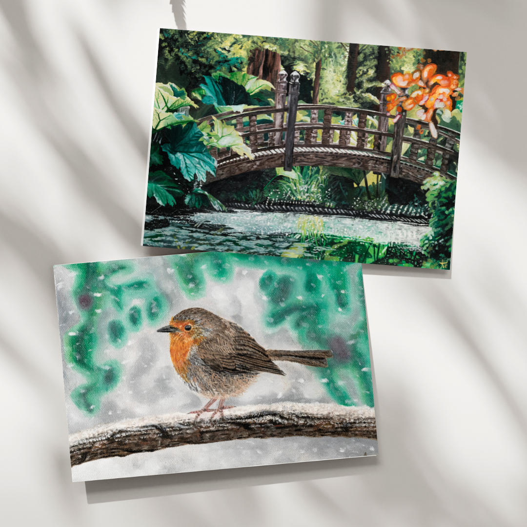 Pack of 10 Greeting Cards (Horizontal)