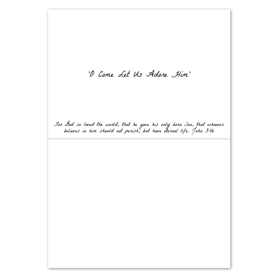 Pack of 10 Greeting Cards (Christmas)