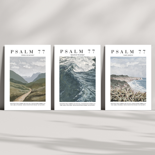Fine Art Poster (BE STILL)