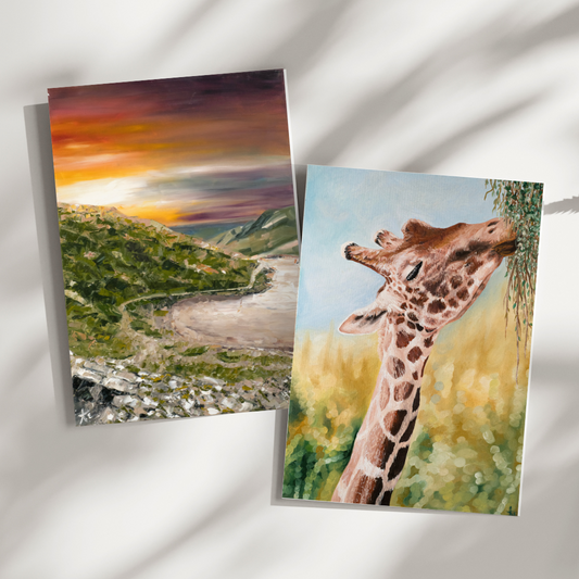 Pack of 10 Greeting Cards (Vertical)
