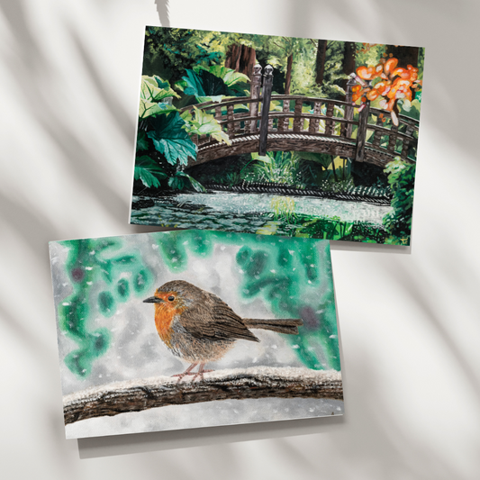 Pack of 10 Greeting Cards (Horizontal)