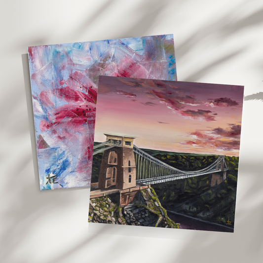 Pack of 10 Greeting Cards (Square)